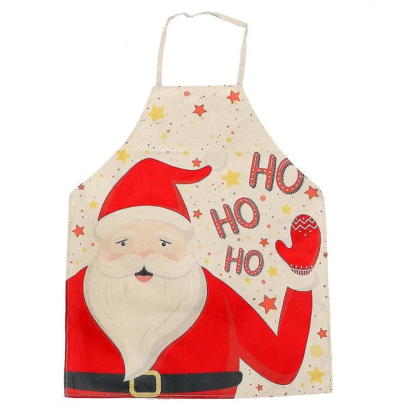 Christmas Decoration Apron For Women Men Adjustable Kitchen Cooking Baking Apro Carousel 2