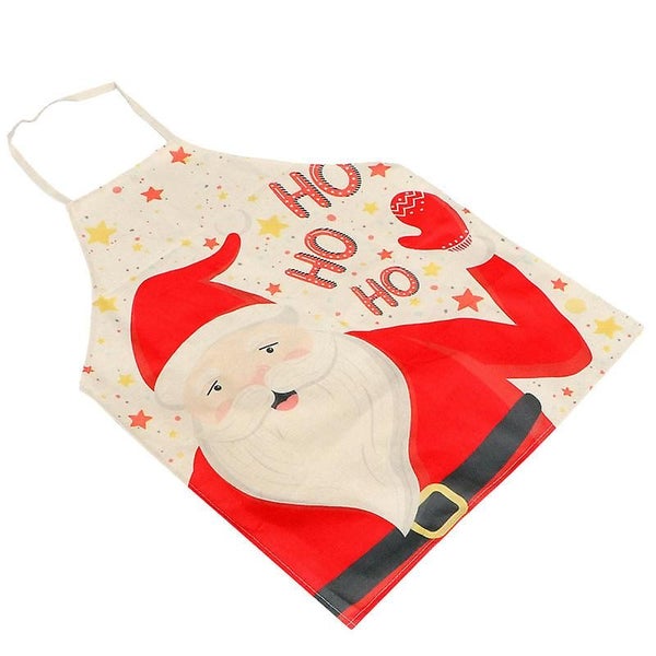 Christmas Decoration Apron For Women Men Adjustable Kitchen Cooking Baking Apro Carousel 4
