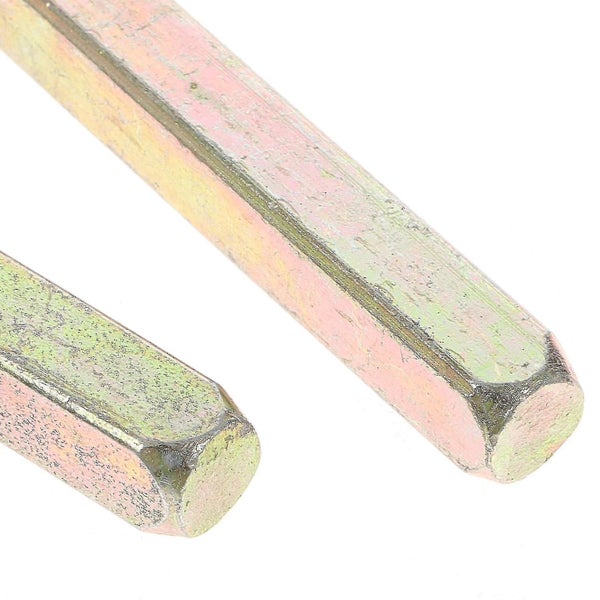 2pcs Old Door Knob Replacement Door Spindle Bar 100mm Antique Square Spindle Carousel 2