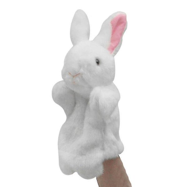 1pc Rabbit Toy Plush Hand Puppet Story Telling Prop Role Play Accessory Party F Carousel 4