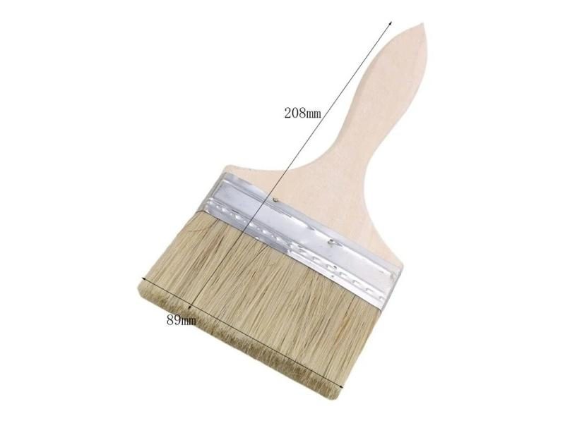 18 Pack 4 Inch 89mm Paint Brushes Chip Brushes For Paint Stains Varnishes Glues Carousel 1