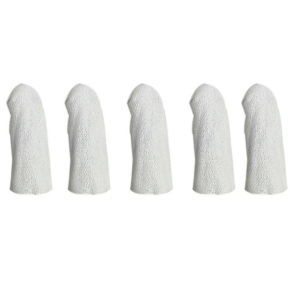 5pcs Gold Insulated Thick Leather Finger Sleeve Finger Guard Jewelry Making Too Carousel 1