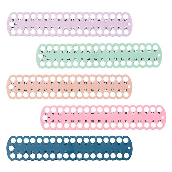 5pcs Cross stitch Thread Board Holder Storage Embroidery Floss Organizer Carousel 4