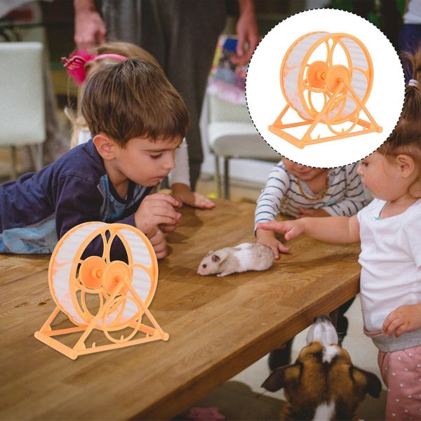 Pet Small Animals Jogging Hamster Sports Running Sport Wheel Hamster Cage Toys Carousel 2