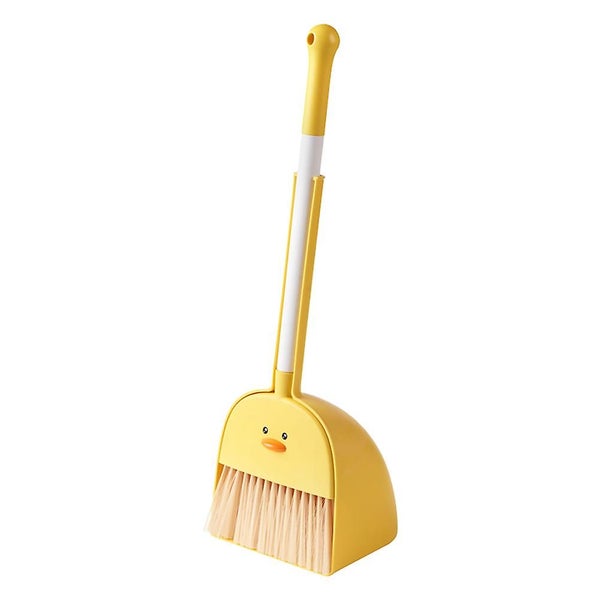 Kids Cleaning Set Handheld Dustpan Brush Kids Play Broom Set Scrubbers Cleaning Carousel 1