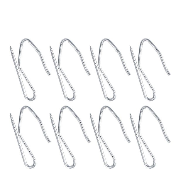 100 Pcs Curtain Hooks Drapes S Shaped Hanger S Hook S Shaped Hook Curtain Hange Carousel 1