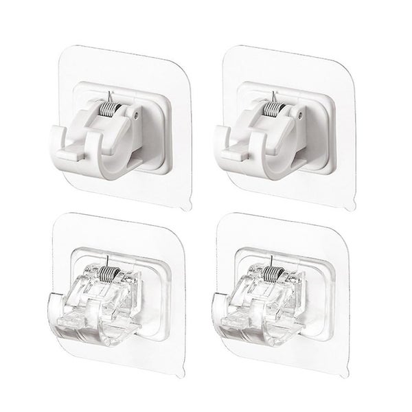 4 Pcs Metal Stand Curtain Rod Hooks Towel Rod Hooks Hanging Net Curtain Hook Cu Carousel 1