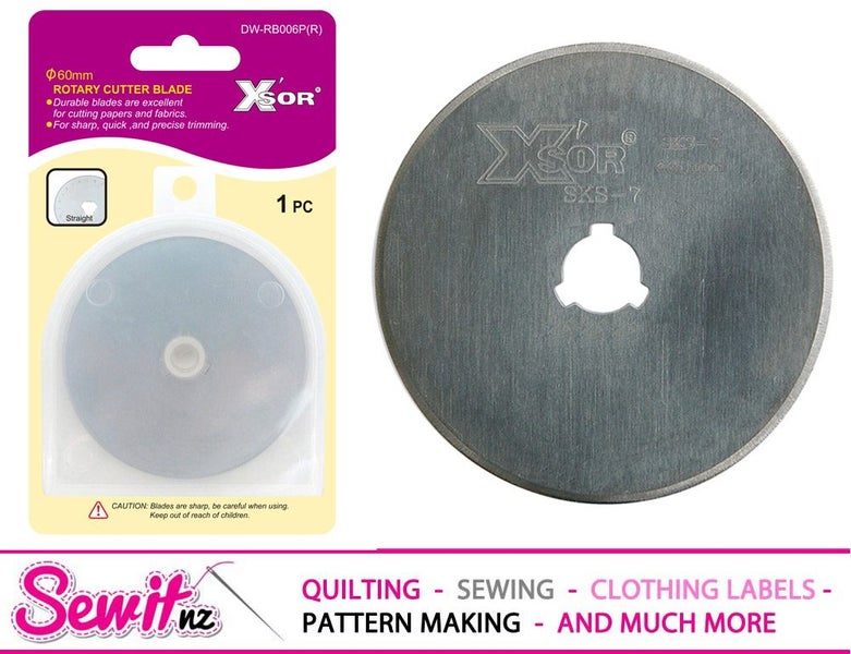 60mm Rotary Cutter Blade with Case Carousel 1