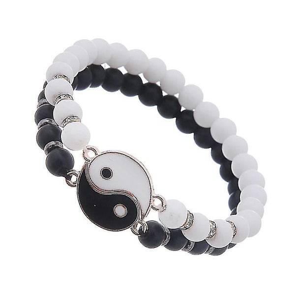 Couple Bracelet Puzzle Yang Bracelets Yang Bangle Friend Pendant Bracelets Bead Carousel 2