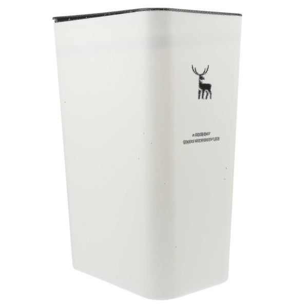 Push Type Trash Can Kitchen Bathroom Trash Can With Lid Garbage Wastepaper Bin Carousel 2