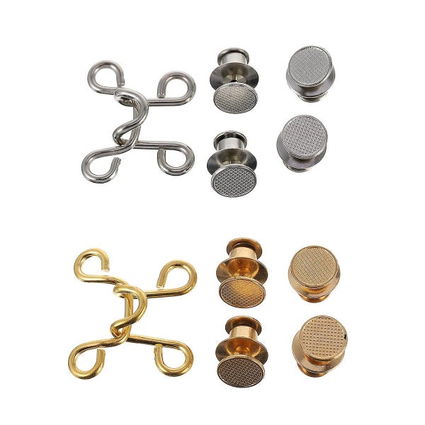 2 Sets Trouser Jeans Metal Jean Snaps Metal Jean Buttons Jean Jacket Buttons De Carousel 1