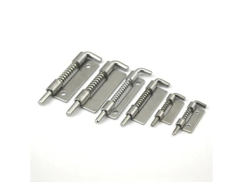1Pair 304 Stainless Steel Cabinet Hinge Security Bolt Carousel 2