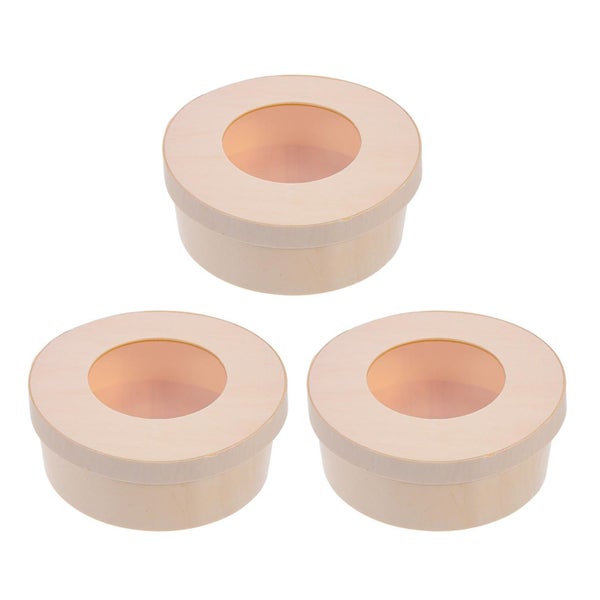 3 Pcs Cupcakes Boxes Pastry Boxes Cupcake Holder Box Dessert Containers Dessert Carousel 1