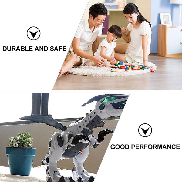 Mist Spray Dinosaur Children Kids Robot Toys Walking Dinosaur Carousel 2