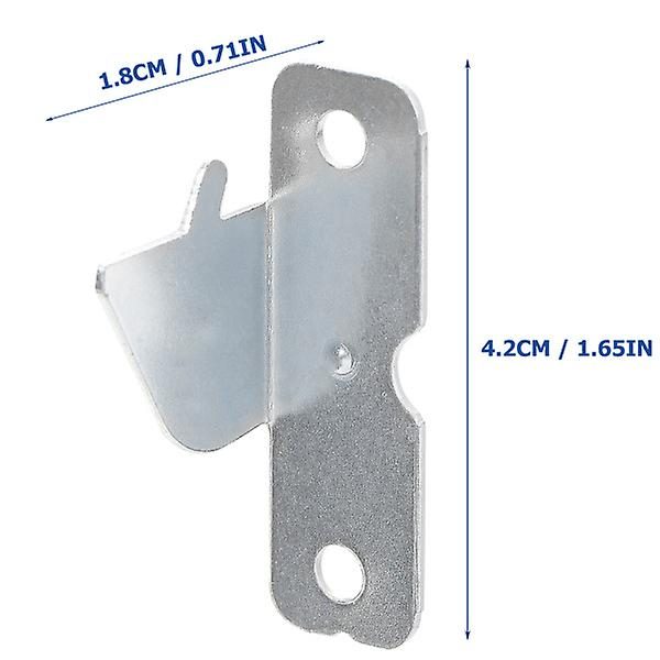 2 Sets Curtain Rod Bracket Curtain Hardware Brackets Wall Single Curtain Rod Br Carousel 3