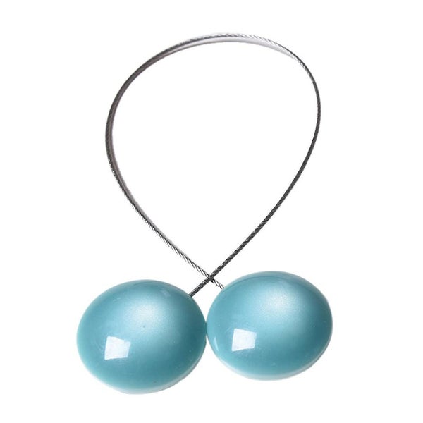 1pc Opal Button Decorative Resin Curtain Binding Tie Band Holdbacks For Bedroom Carousel 1
