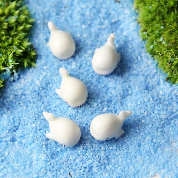 24 Pcs Kids Bath Toys Micro Landscape Dolphin Mini Dolphin Small Dolphin Playse Carousel 2