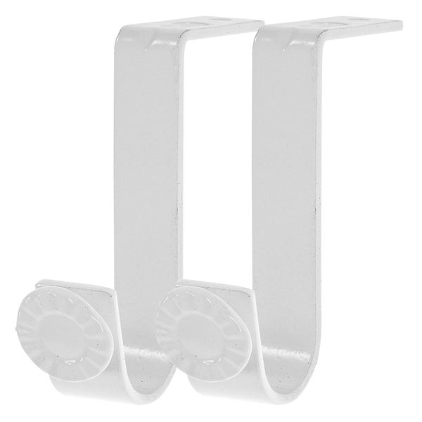 2pcs Curtain Bracket Blind Curtain Rod Bracket Curtain Rod Hook Iron Bracket Carousel 1