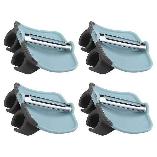 4pcs Finger Style Carrot Potato Peeler Durable Fruit Potato Vegetable Peeler Carousel 3