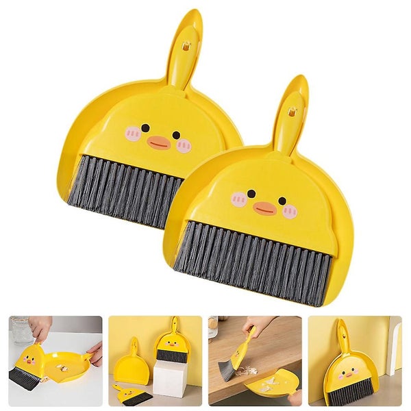 2 Sets Egg Scrambler Tool Tabletop Small Dustpan Little Housekeeping Helper Set Carousel 2
