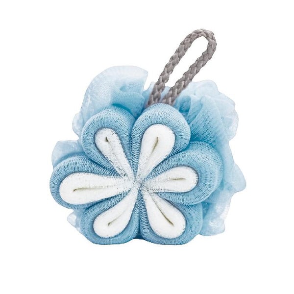 1pc Bath Ball Bright Color Flower Durable Safe Practical Bath Ball Bath Bubble Carousel 2