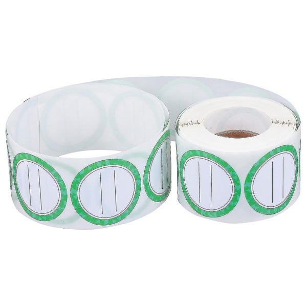 1 Roll Writable Label Stickers Blank Label Sticker Glass Jar Label Tags Carousel 2