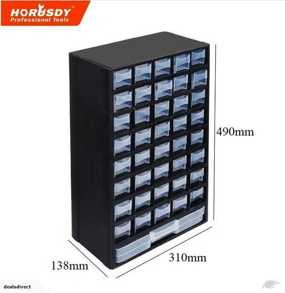 STORAGE BIN BOX TOOL BOX ORGANISER 41 DRAWERS Carousel 2
