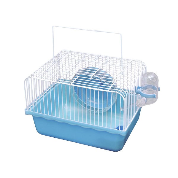 Hamster Cage Travel Carry Rat Cage Small Pets Supplies Hamster Toy Accessories Carousel 1