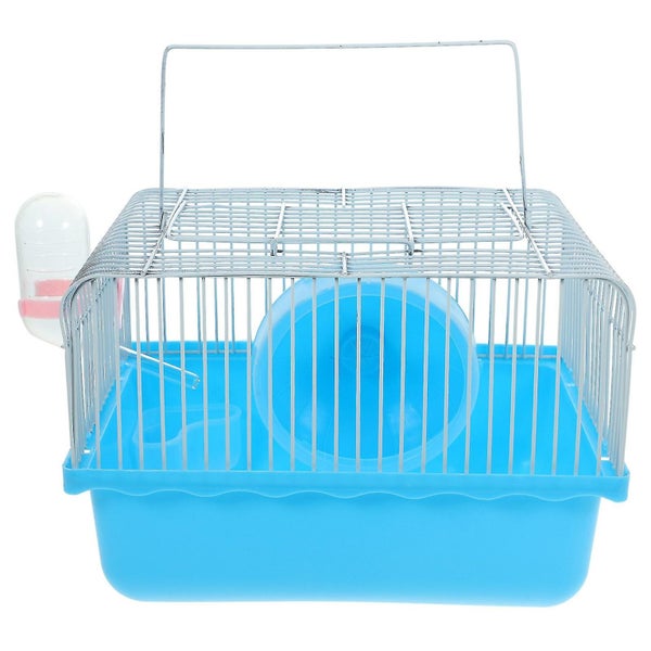 Hamster Cage Travel Carry Rat Cage Small Pets Supplies Hamster Toy Accessories Carousel 2