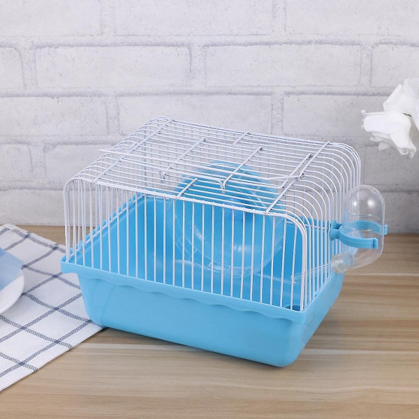 Hamster Cage Travel Carry Rat Cage Small Pets Supplies Hamster Toy Accessories Carousel 3