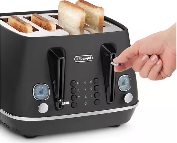 Delonghi Distinta Moments 4 Slice Toaster Sunset Black Carousel 4
