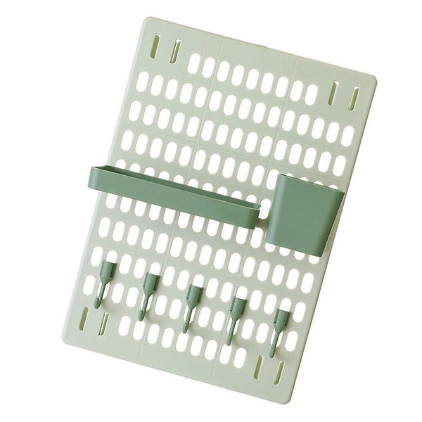 8pcs Wall Mounted Storage Shelf Kitchen Storage Shelf Sundries Storage Rack Carousel 2