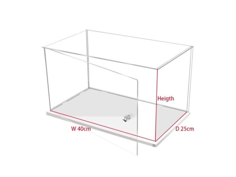 Acrylic Display Case With Door For Acrylic Box For Display Action Figures Toys Carousel 1