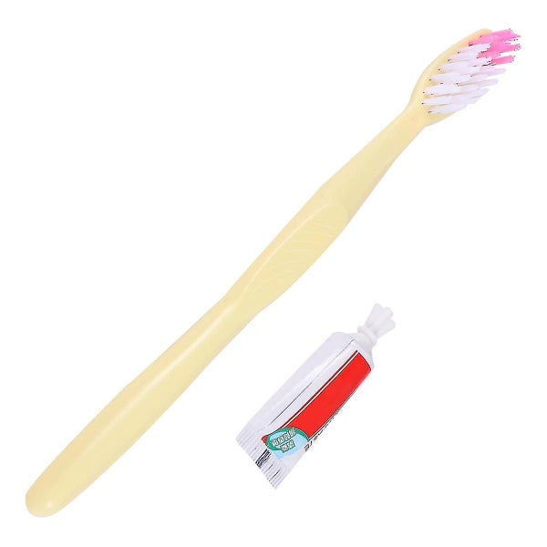 100 Pcs Travel Toothpaste Prepasted Toothbrushes Wisps Disposable Toothbrushes Carousel 1