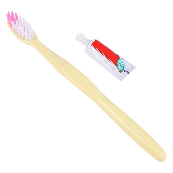 100 Pcs Travel Toothpaste Prepasted Toothbrushes Wisps Disposable Toothbrushes Carousel 4
