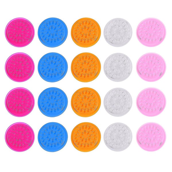 20pcs Eyelash Glue Holder False Lash Glue Tray Eyelash Extension Glue Pallet Carousel 2