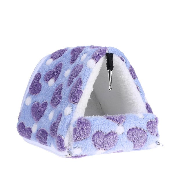 Detachable Hamster Winter Sleep Bed Hedgehog Warm Cotton Pet Bed Nest Pet Suppl Carousel 1