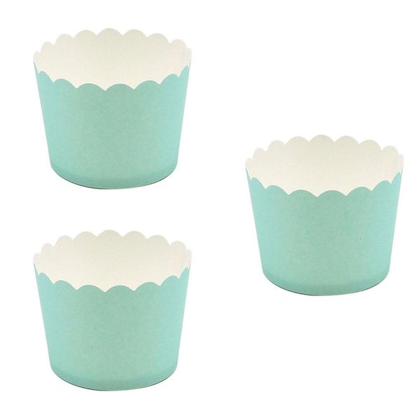 24 Pcs Solid Bright Colors Cupcake Wrappers Round Thicken Muffin Cup Cake Paper Carousel 1