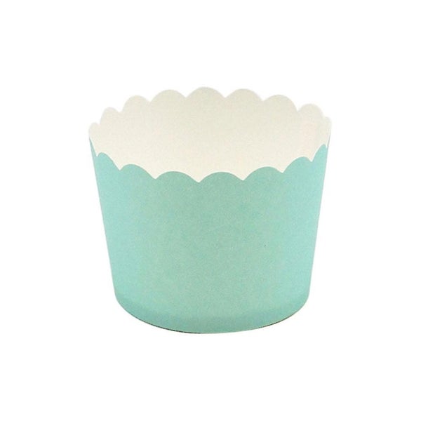 24 Pcs Solid Bright Colors Cupcake Wrappers Round Thicken Muffin Cup Cake Paper Carousel 2