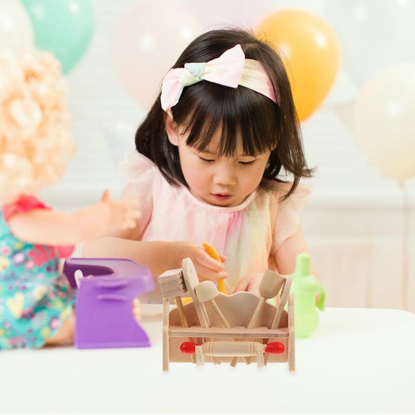 2 Sets Miniature Kitchen Cooking Utensils Dollhouse Mini Toys Tiny House Decora Carousel 2