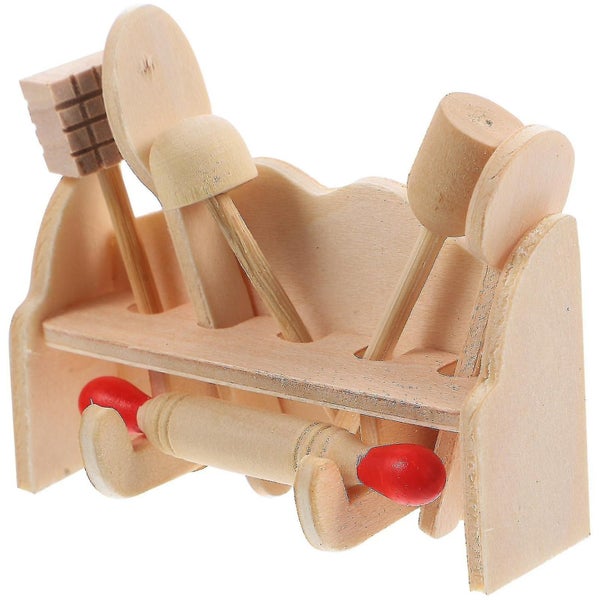 2 Sets Miniature Kitchen Cooking Utensils Dollhouse Mini Toys Tiny House Decora Carousel 1