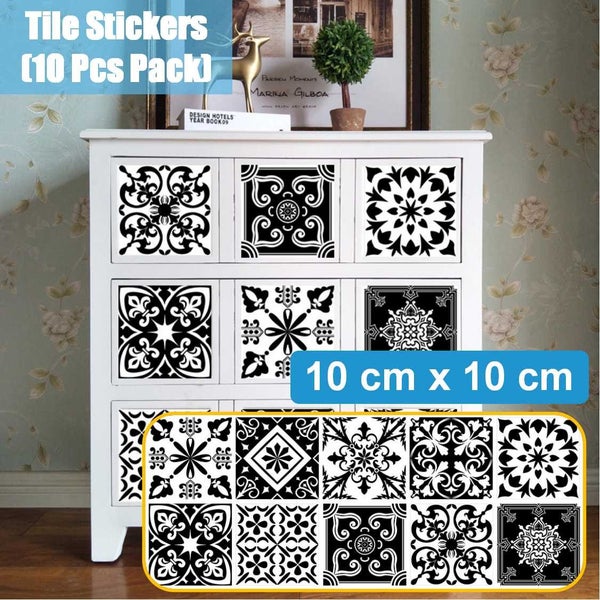 NEW new 10Pcs Moroccan WallPaper Tile Sticker Wall Vinyl Decals *Sale NOW* Carousel 2