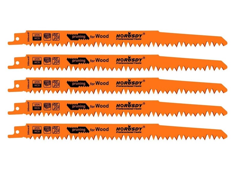 Reciprocating Saw Blades 5pc Set Carousel 1