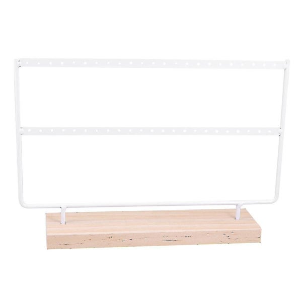 Portable Earring Display Rack Diy Ornament Iron Art Jewelry Storage Rack Model Carousel 1