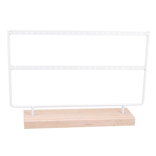 Portable Earring Display Rack Diy Ornament Iron Art Jewelry Storage Rack Model Carousel 2