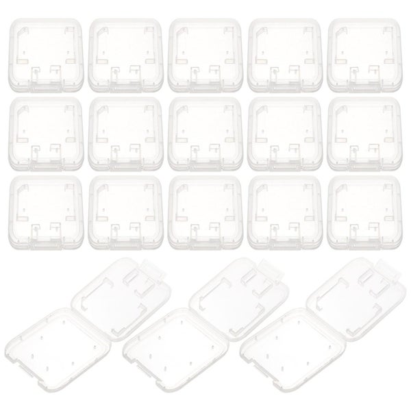 24pcs Memory Card Cases Portable Memory Card Holders Compatible With Sd Tf Card Carousel 1