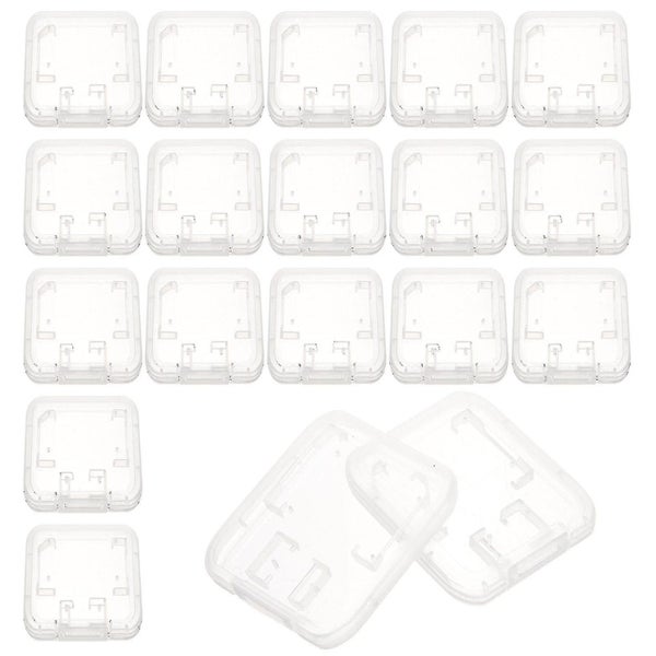 24pcs Memory Card Cases Portable Memory Card Holders Compatible With Sd Tf Card Carousel 3