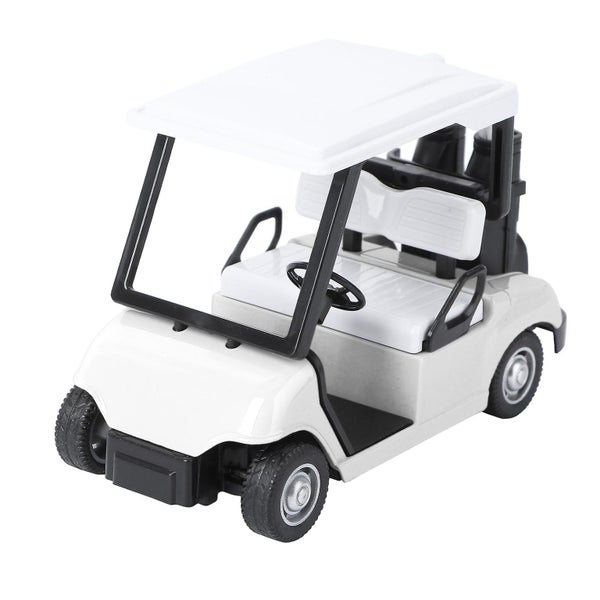 Miniature Golfs Cart Die cast Model Toy 1:20 Scale Toy Car Alloy Toy Car Carousel 1