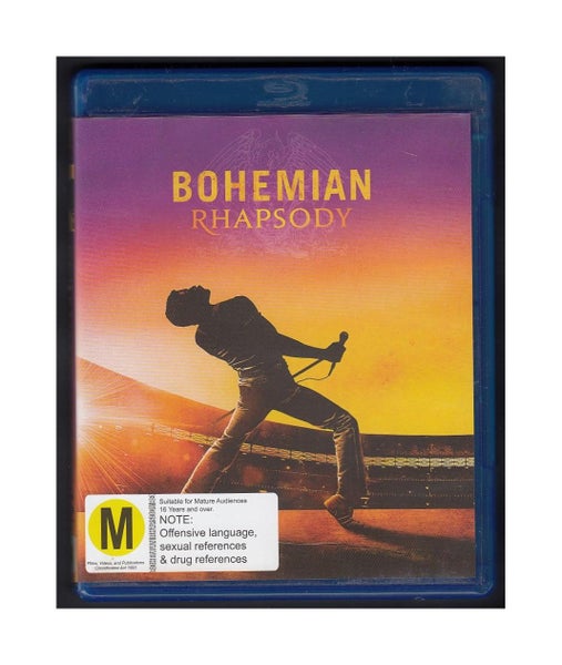 *** a Blu-ray of BOHEMIAN RHAPSODY *** (the story of Freddie Mercury & Queen) Carousel 1