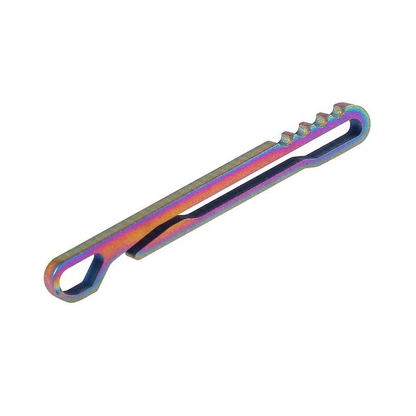 EDC Outdoor Titanium Alloy Keyring Belt Clip Carousel 2